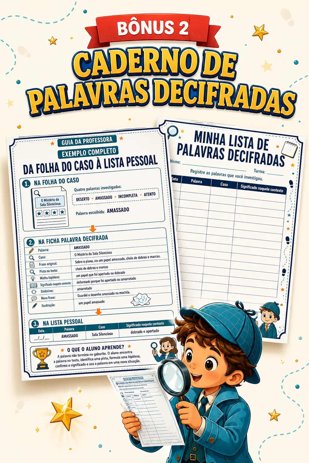 Bônus 2: Caderno de Palavras Decifradas
