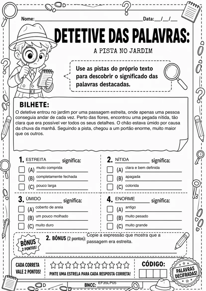 Caso em preto e branco: A Pista no Jardim